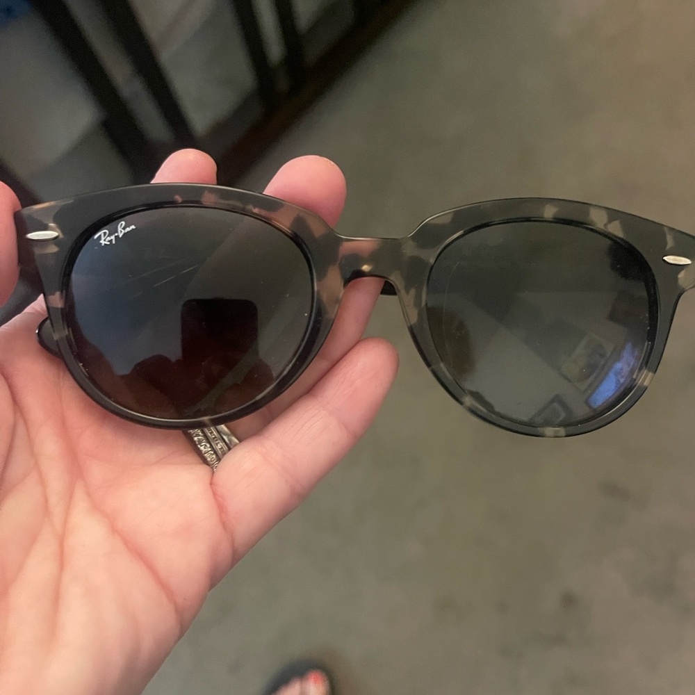 Ray-Ban Classic Black and Brown Sunglasses